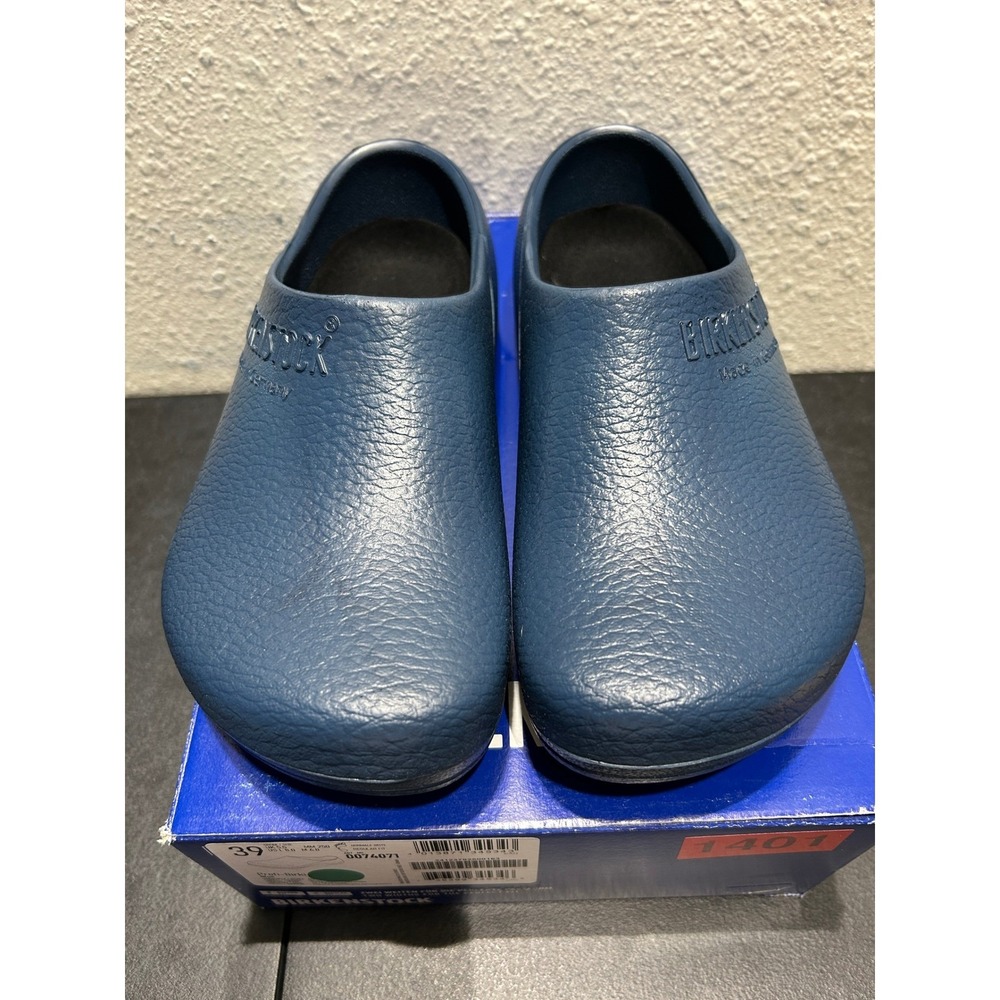 Birkenstock Profi-Birki Polyurethane Blue EU 39 US L8 M6 Unisex